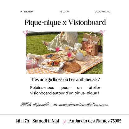 Atelier Pique-nique Visionboard